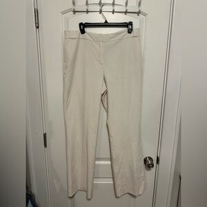 Liz Claiborne Villager Cream Stretch Trousers Sz. 14